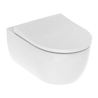 Унитаз подвесной Geberit iCon 501.664.00.1 с микролифтом, белый