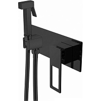 Гигиенический душ со смесителем Boheme 147-BВ черный