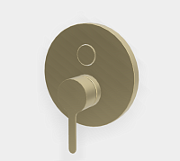 Смеситель Fima Carlo Frattini Snap F3119E2HS для душа, Brushed Champagne
