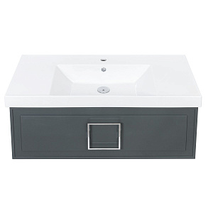 Тумба под раковину La Fenice Cubo FNC-01-CUB-G-100 Grigio серый матовый