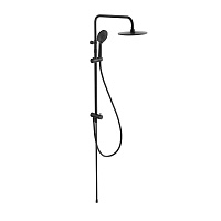 Душевая стойка Kerama Marazzi Fonte FO.202.KM.BLK.M черный матовый