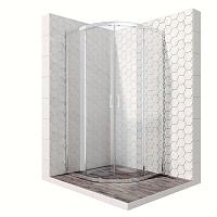 Душевой уголок Ambassador Kingston 14011104 90 хром