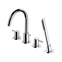 Смеситель Whitecross Y Y1232CR на борт ванны, хром