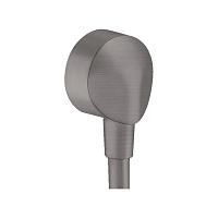 Шланговое подключение Hansgrohe Fixfit Е 27454340 шлифованный черный хром