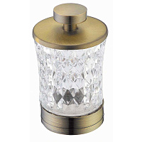 Стакан Boheme 10214 для ватных дисков, бронза