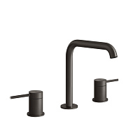 Смеситель Gessi 316 54012.707 для раковины, Black Metal Brushed PVD