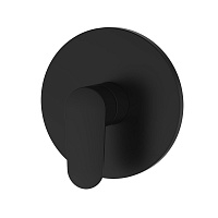 Смеситель Aquatek Ника AQ1866MB для душа, черный матовый