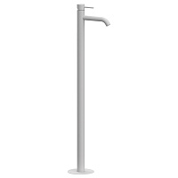 Смеситель Remer X Style X18BO для раковины, напольный, белый матовый
