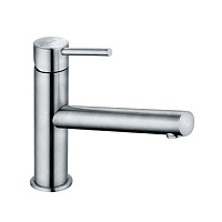Смеситель Kludi Steel 44850F860 для кухонной мойки, нержавеющая сталь