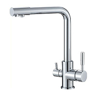 Смеситель Aquanika Comfort AQC08CR для кухонной мойки, под питьевую воду, хром