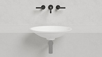 Раковина встраиваемая Salini Marea 11 1802111G S-Sense 55x40 белый глянцевый