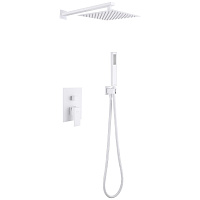 Душевой комплект ABBER Daheim AF8219W белый матовый