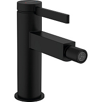 Смеситель Hansgrohe Finoris 76200670 для биде, черный матовый