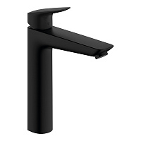 Смеситель Hansgrohe Logis 71090670 для раковины, черный матовый