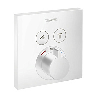 Термостат Hansgrohe ShowerSelect 15763700 для душа, белый матовый