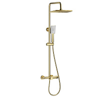 Душевая система Wonzon & Woghand WW-AE33110-BG брашированное золото