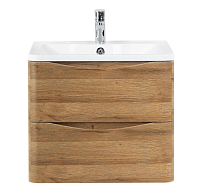 Тумба под раковину BelBagno Acqua ACQUA-600-2C-SO-RR 60 подвесная, Rovere Rustico