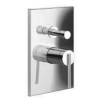 Смеситель Gessi Ingranaggio 63577.149 для душа, Finox Brushed Nickel