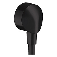 Шланговое подключение Hansgrohe Fixfit Е 27454670 черный матовый