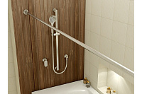 Карниз прямой Tugatti Гл000006691 160 для ванны, хром