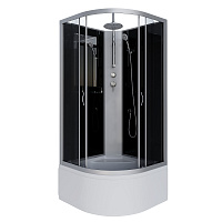 Душевая кабина Niagara Classic NG-2507-14BKT 80x80x210 стекло тонированное/профиль серебро