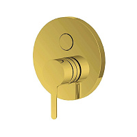 Смеситель Fima Carlo Frattini Snap F3119E2OS для душа, Brushed Gold