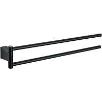 Полотенцедержатель рога Fixsen Trend FX-97802A черный