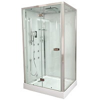 Душевая кабина Timo Premium H-511R 120x90x220 прозрачное стекло/хром