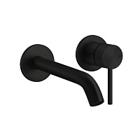 Смеситель Gessi Flessa 54086.299 для раковины, Black XL
