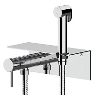 Гигиенический душ со смесителем Remer Shut-Off X65C25TW хром