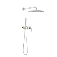 Душевой комплект Timo Saona SX-2349/16SM белый матовый