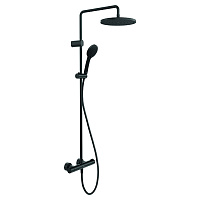 Душевая стойка Duravit Wave WA4280008C46 черный матовый