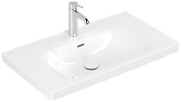 Раковина Villeroy & Boch Skyla 5A518001 80x46 накладная, Alpin White