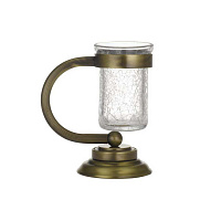 Стакан Boheme Murano 10911-BR для зубных щеток, бронза