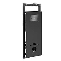 Система инсталляции WasserKRAFT Salm 27TLT.010.ME.BL.PB03 для унитаза, черный