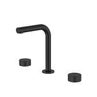 Смеситель Boheme Stick 152-B.3 для раковины, ручка Linea, черный матовый
