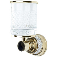 Стакан Boheme Aura 10244-G для зубных щеток, золото