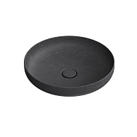 Раковина накладная Kerama Marazzi Safi KMSFWb46MBlSt0 46x46x17 черный матовый