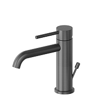 Смеситель Newform X-Steel 316 69610X.59.064 для раковины, brushed gun metal