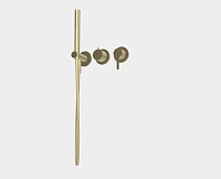 Смеситель Fima Carlo Frattini Snap F3129WX8HS для душа, Brushed Champagne