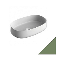 Раковина ArtCeram Cognac COL003 44;00 55 verde salvia