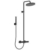 Душевая стойка Ideal Standard Ceratherm T25 BC748XG черный матовый