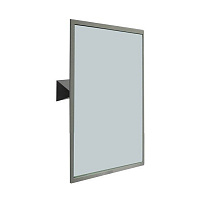 Зеркало Nofer 08023.B 70х50 нержавеющая сталь полированная