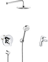 Душевой комплект Kludi Pure&Easy 376300565 хром