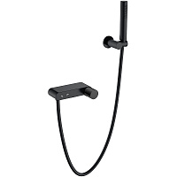 Смеситель Boheme Stick 123-BB.2 для ванны, ручка Touch, черный
