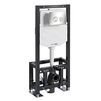Система инсталляции WasserKRAFT Dill 61TLT.010.ME для унитаза, черный