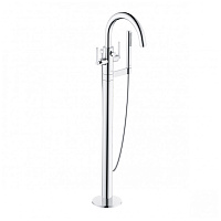 Смеситель Kludi Nova Fonte Puristic 205900515 напольный, хром