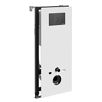 Система инсталляции WasserKRAFT Abens 20TLT.010.ME.WH.MB02 для унитаза, черный матовый