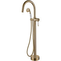 Смеситель Boheme Medici 309 для ванны с душем, напольный, бронза