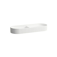 Раковина Laufen Sonar 8.1234.9.000.112.1 100 двойная, c наружным декором, белый